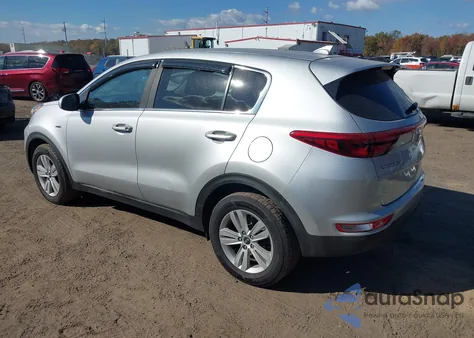 2018 Kia Sportage Lx from USA, damaged, VIN KNDPMCAC5J7337785